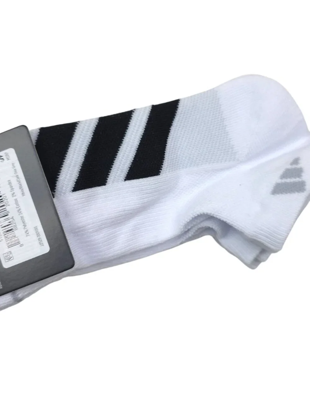 Adidas Mens Climacool Low-Cut Socks 3-Pack Arch Compression Cushioned Heel & Toe